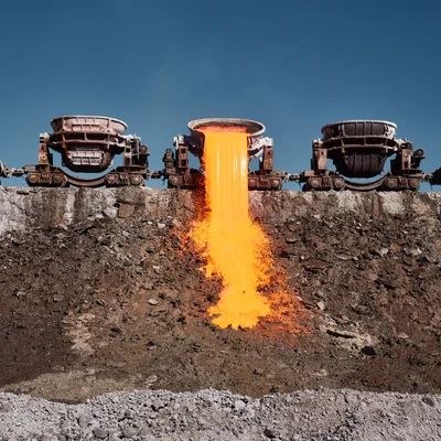 Im Rahmen des Forschungsprojektes sollen Reststoffe aus der Elektroofen-Stahlproduktion sinnvoll im Wertmetallkreislauf verwendet und in der Bindemittelproduktion eingesetzt werden können. Foto: © envato/lenina11only    