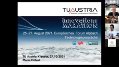 Pictures of the TU Austria-Meeting on 27th of October 2021 in Vienna (hybrid)
