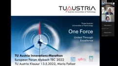Pictures of the TU Austria-Meeting on 13th of May 2022 in Vienna (hybrid)