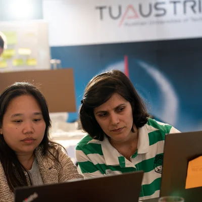 TU Austria Innovationsmarathon_2: Insgesamt nahmen sechs Teams am Marathon teil. Bild: Montanuni Leoben / Schnehen