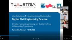 Pictures of the TU Austria-Meeting on 13th of May 2022 in Vienna (hybrid)