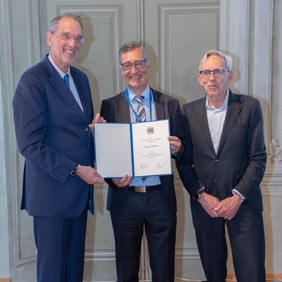 Univ.-Prof. Dr. Christian Mitterer wurde als wirkliches Mitglied in die Österreichische Akademie der Wissenschaften (ÖAW) aufgenommen. © Foto: ÖAW