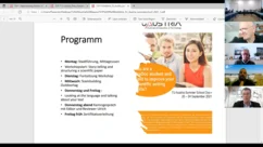 Pictures of the TU Austria-Meeting on 27th of October 2021 in Vienna (hybrid)