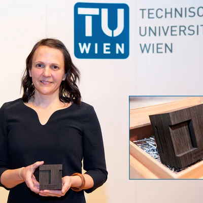 Katrin Zorn mit Preis in Detailansicht
