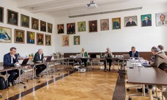 Fotos der TU Austria-Klausur am 17.05.2023 in Leoben (hybrid)