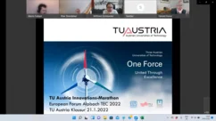 Fotos der TU Austria-Klausur am 21.01.2022 online
