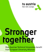 Stronger together": TU Austria in Brüssel Poster