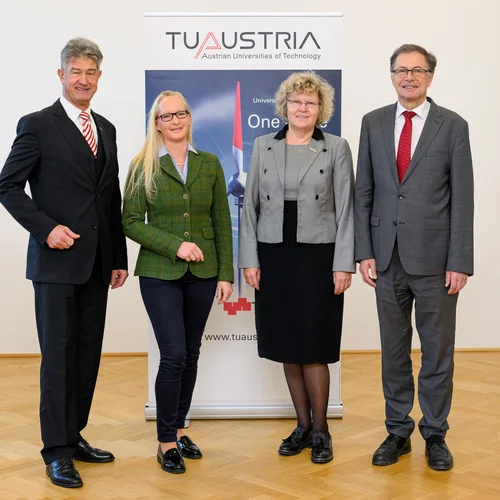 Photos of the TU Austria retreat on 12 January 2023 in Vienna (hybrid)