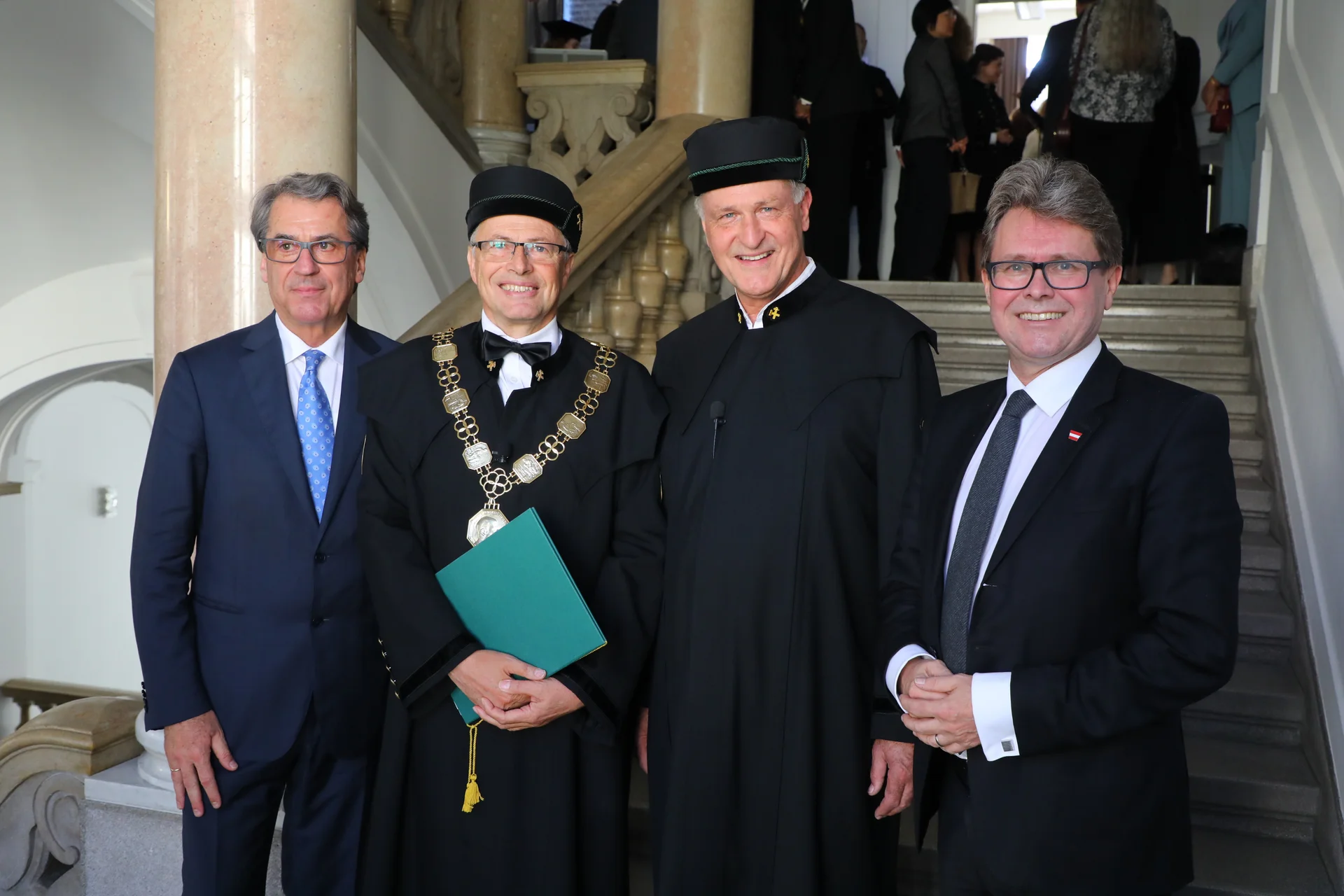 Gruppenfoto von der Inauguration