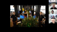 Pictures of the TU Austria-Meeting on 27th of October 2021 in Vienna (hybrid)