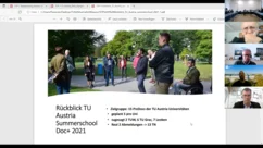 Pictures of the TU Austria-Meeting on 27th of October 2021 in Vienna (hybrid)