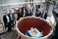 Im Beisein zahlreicher Ehrengäste wurde am Donnerstag, den 17. Oktober 2024 das neue Forschungszentrum für Wasserstoff und Kohlenstoff in Leoben-Leitendorf feierlich eröffnet. Foto: MUL/Tauderer