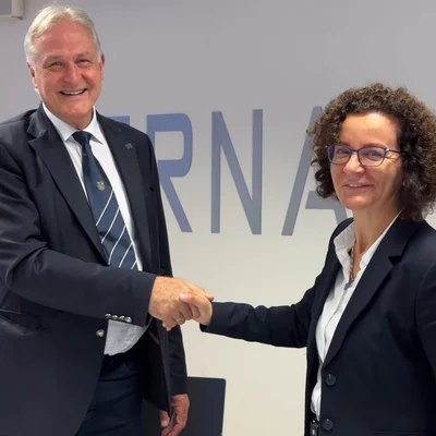 Rektor Peter Moser (Montanuniversität Leoben) und Rektorin Zita Horváth (Universität Miskolc) 