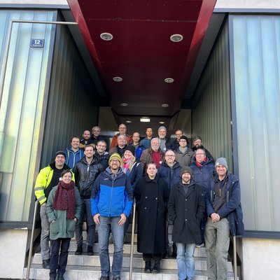 Gruppenfoto der Teilnehmenden am 1. Österreichischen UNFC-Kurses.