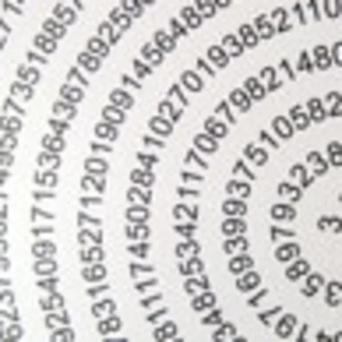 Spiral with Numbers