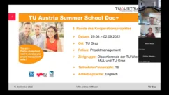 Fotos der TU Austria-Klausur am 16.09.2022 in Wien (hybrid)